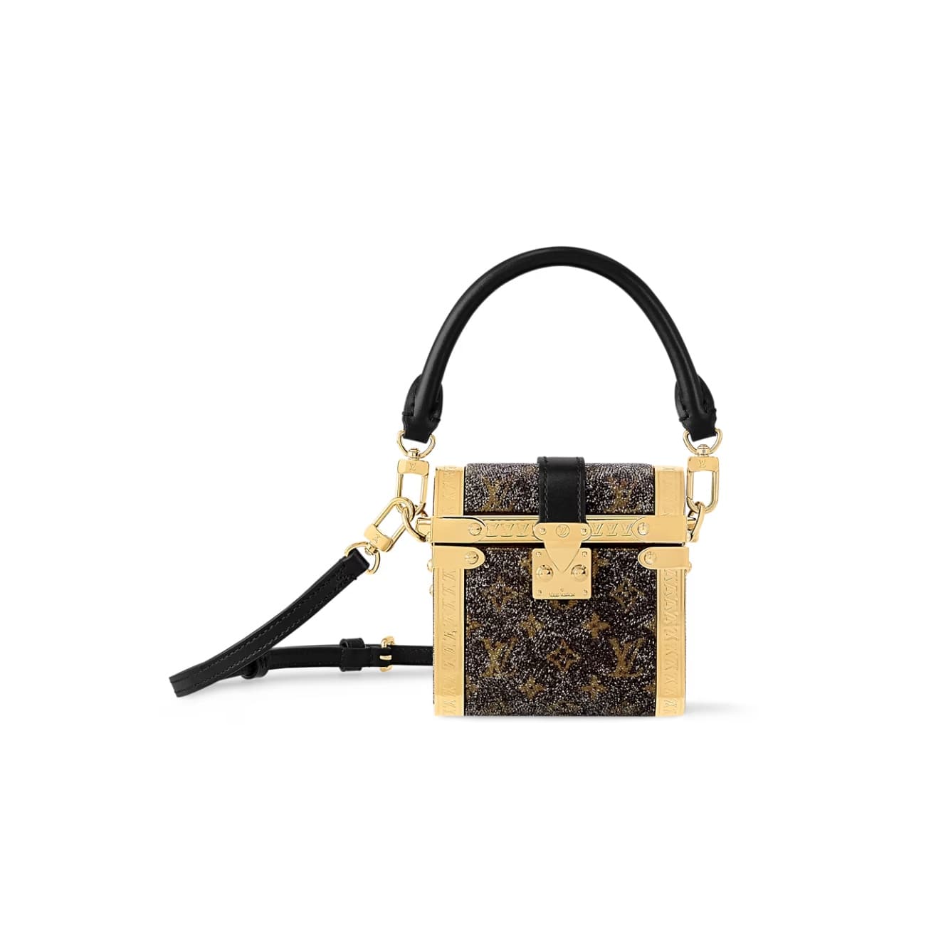 Louis Vuitton Treasure Box Crystals on textile Cowhide-leather and metallic trim M83089 TOP