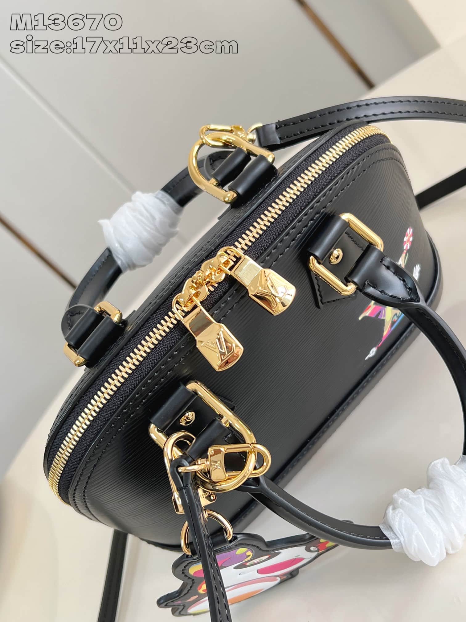 Louis Vuitton x Murakami Alma BB Epi grained cowhide leather M13670 High