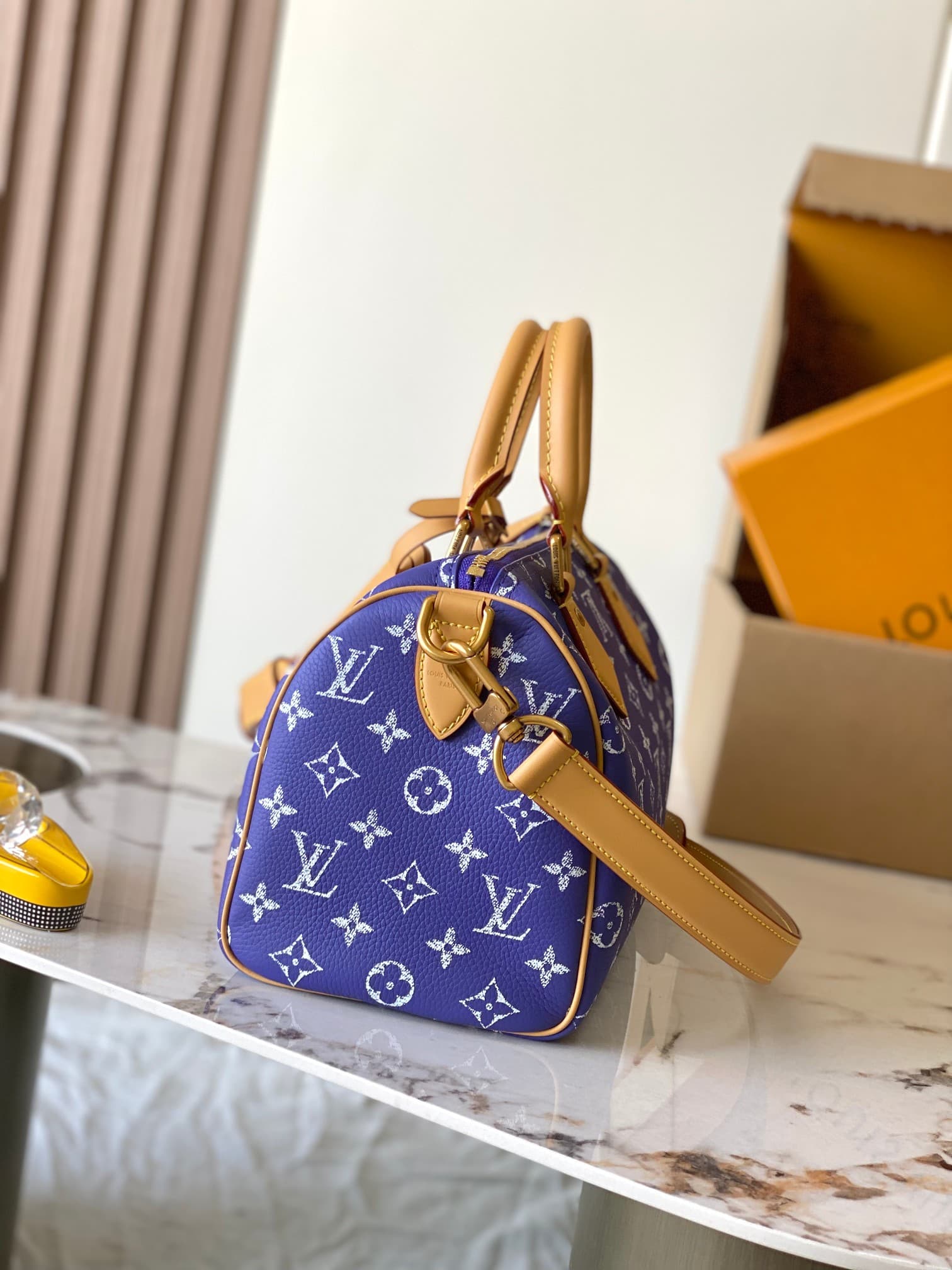 Louis Vuitton Speedy P9 Bandoulière 25 Amethyst Purple Calf leather M11562 TOP