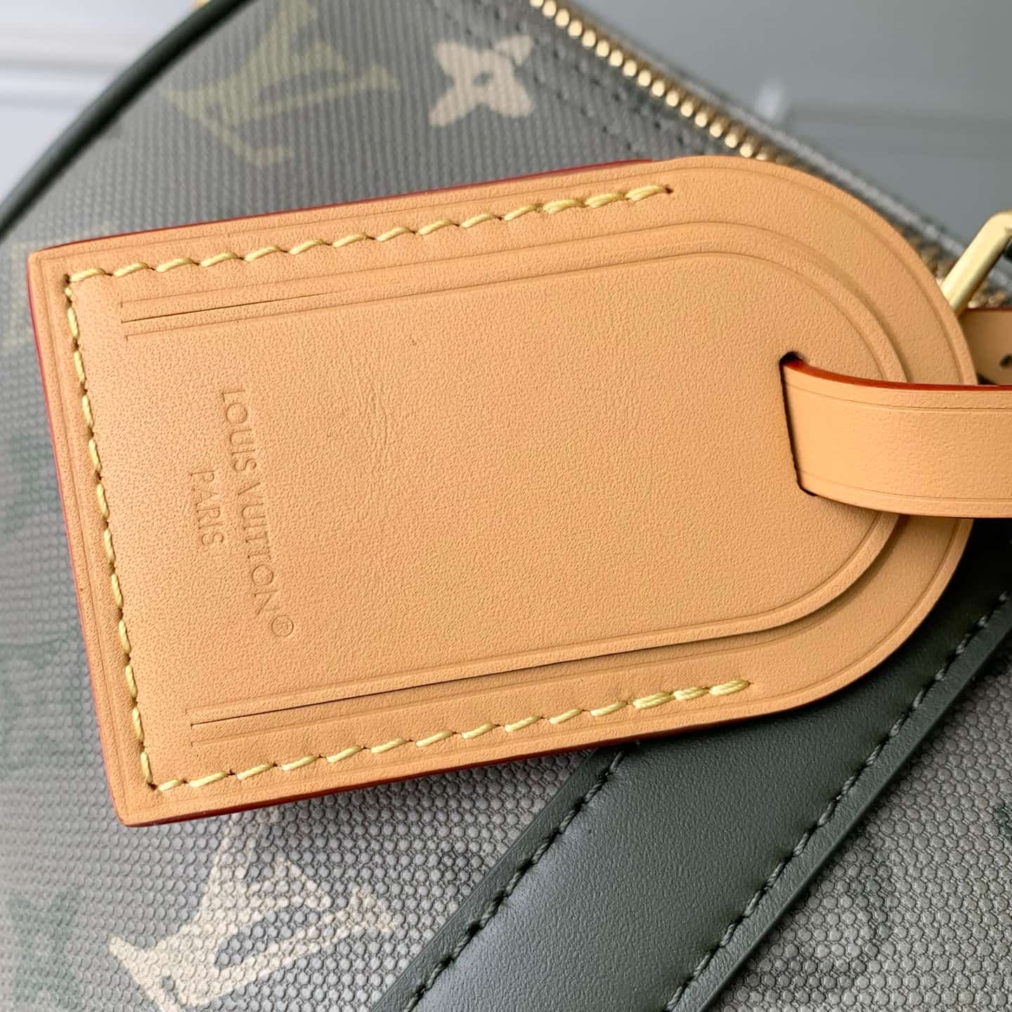 Louis Vuitton Keepall Bandoulière 35 Kahki Green Monogram Surplus coated canvas M27054 High