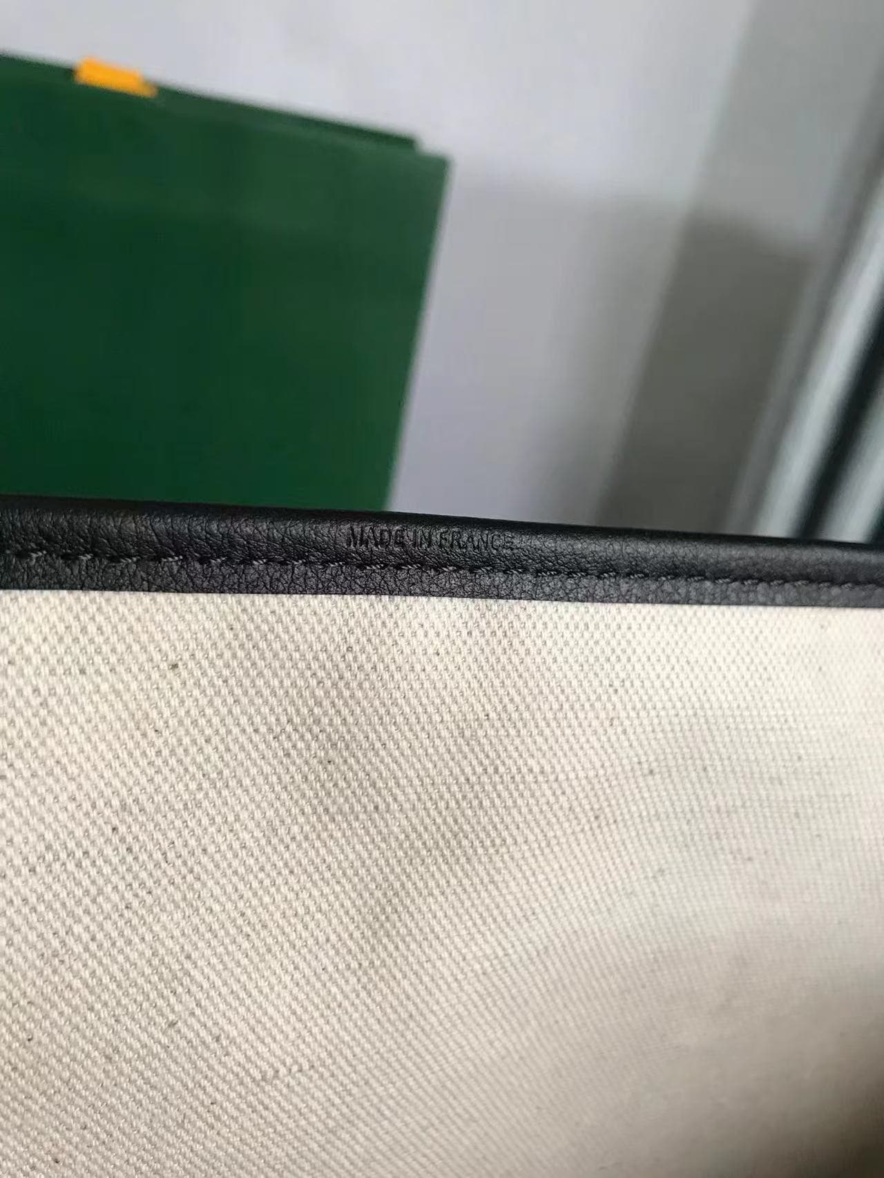 Saint Louis Claire-Voie PM Bag Goyardine Canvas & Chevroches Calfskin High