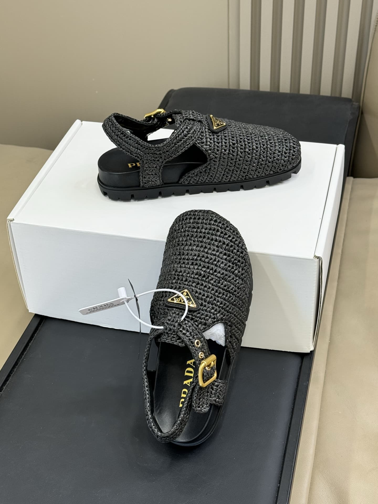 Prada Crochet sandal Shoes Women