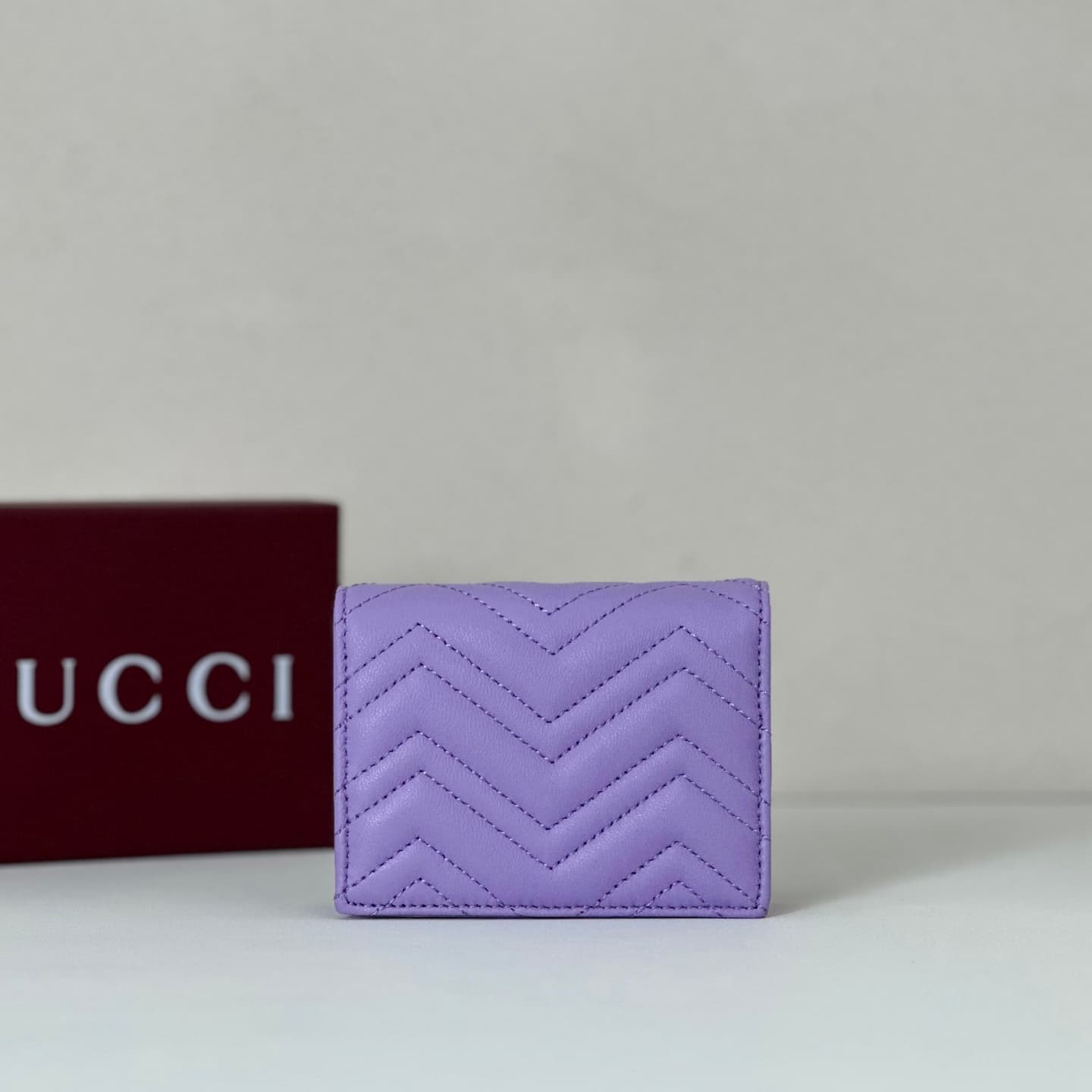 Gucci GG Marmont Small Wallet Purple 466492 High