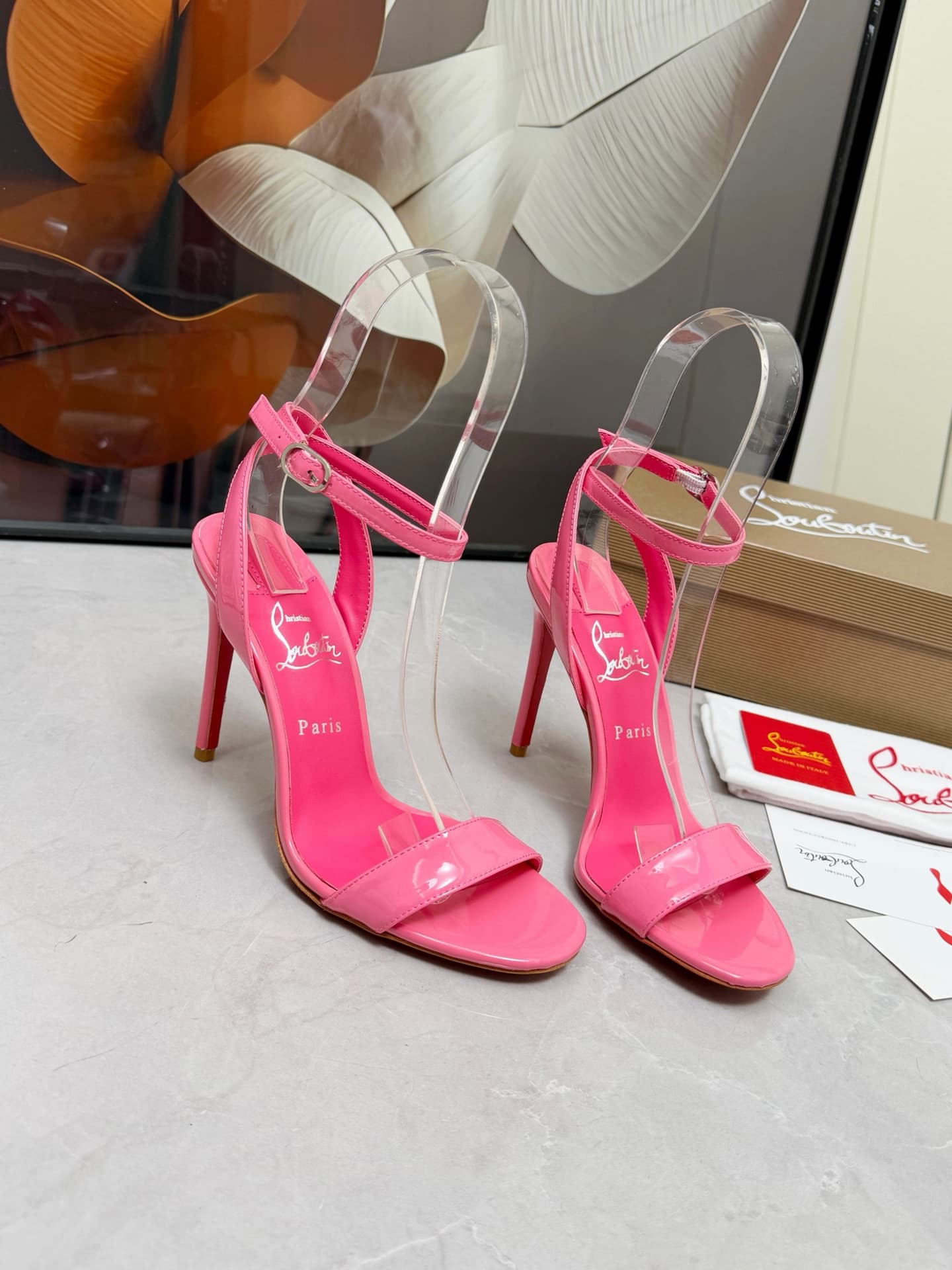 Christian Louboutin Loubigirl leather sandals