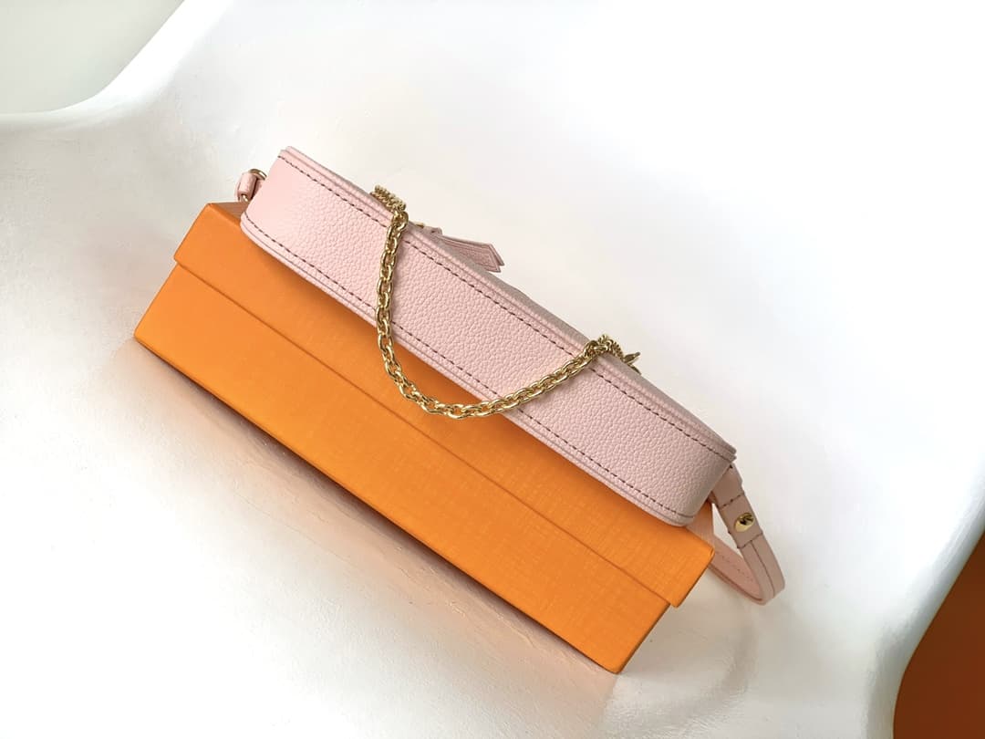 Louis Vuitton EASY POUCH ON STRAP Monogram Empreinte Leather M82346 High