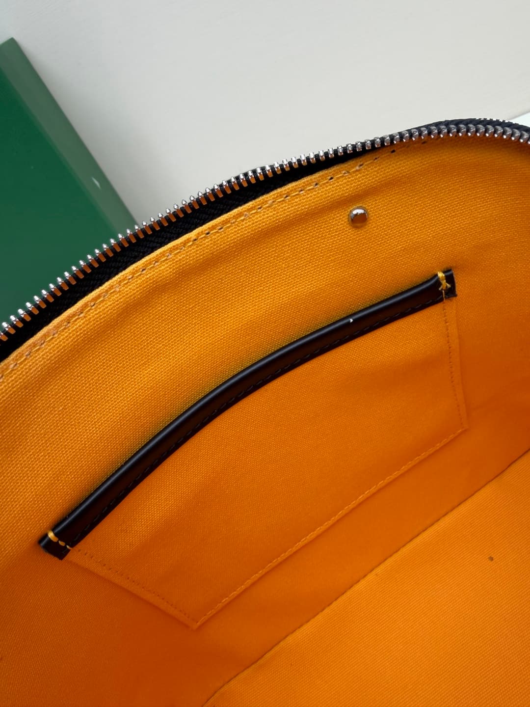 Goyard Vendôme mini bag in Goyardine coated canvas black high