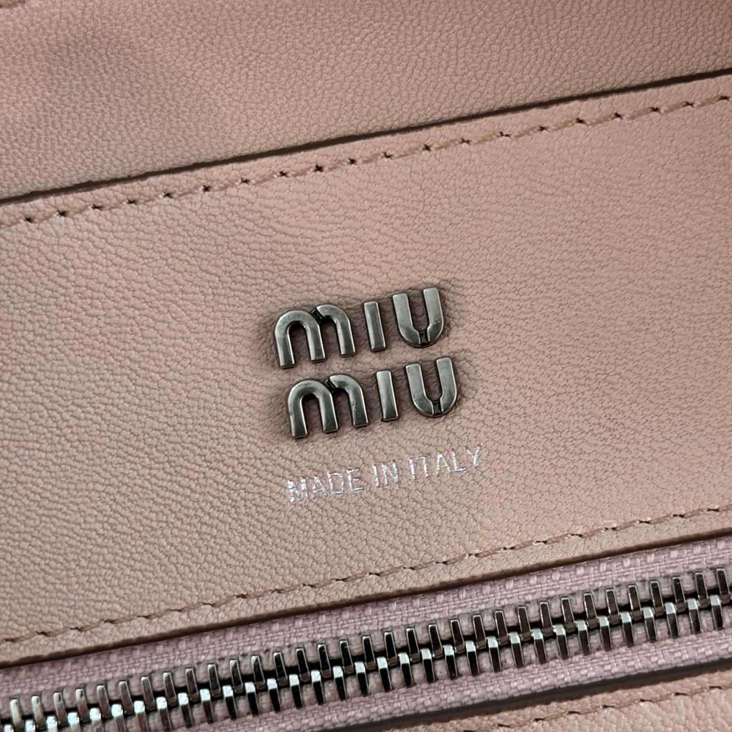 Miu Miu Vivant nappa leather bag Power Pink 5bb199 TOP