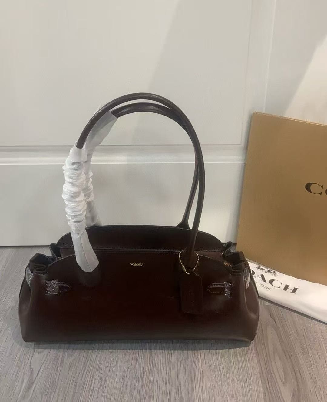 Coach Empire Carryall Shoulder Bag Brown High