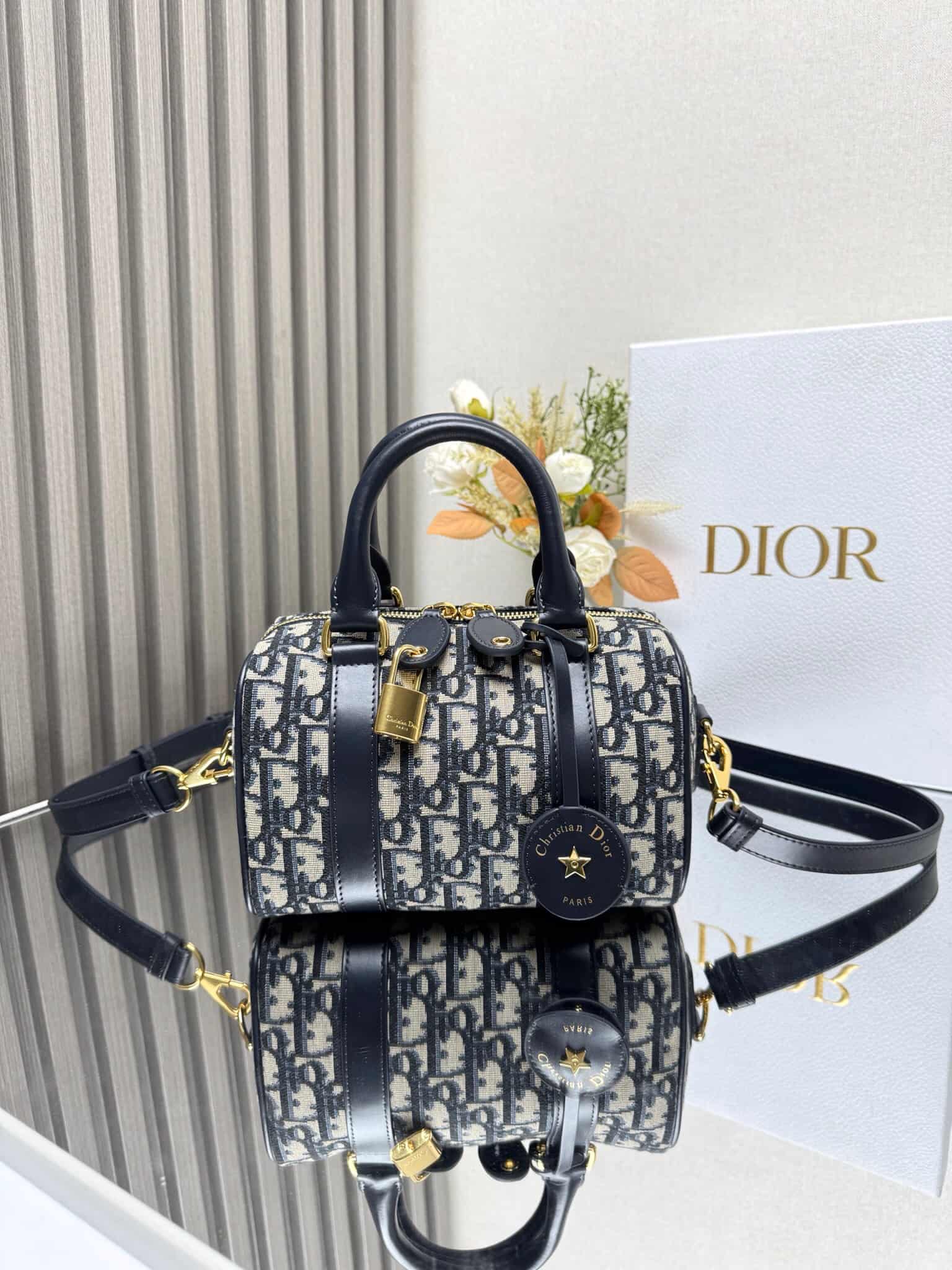 Dior Groove 20 Bag Black Oblique Jacquard High