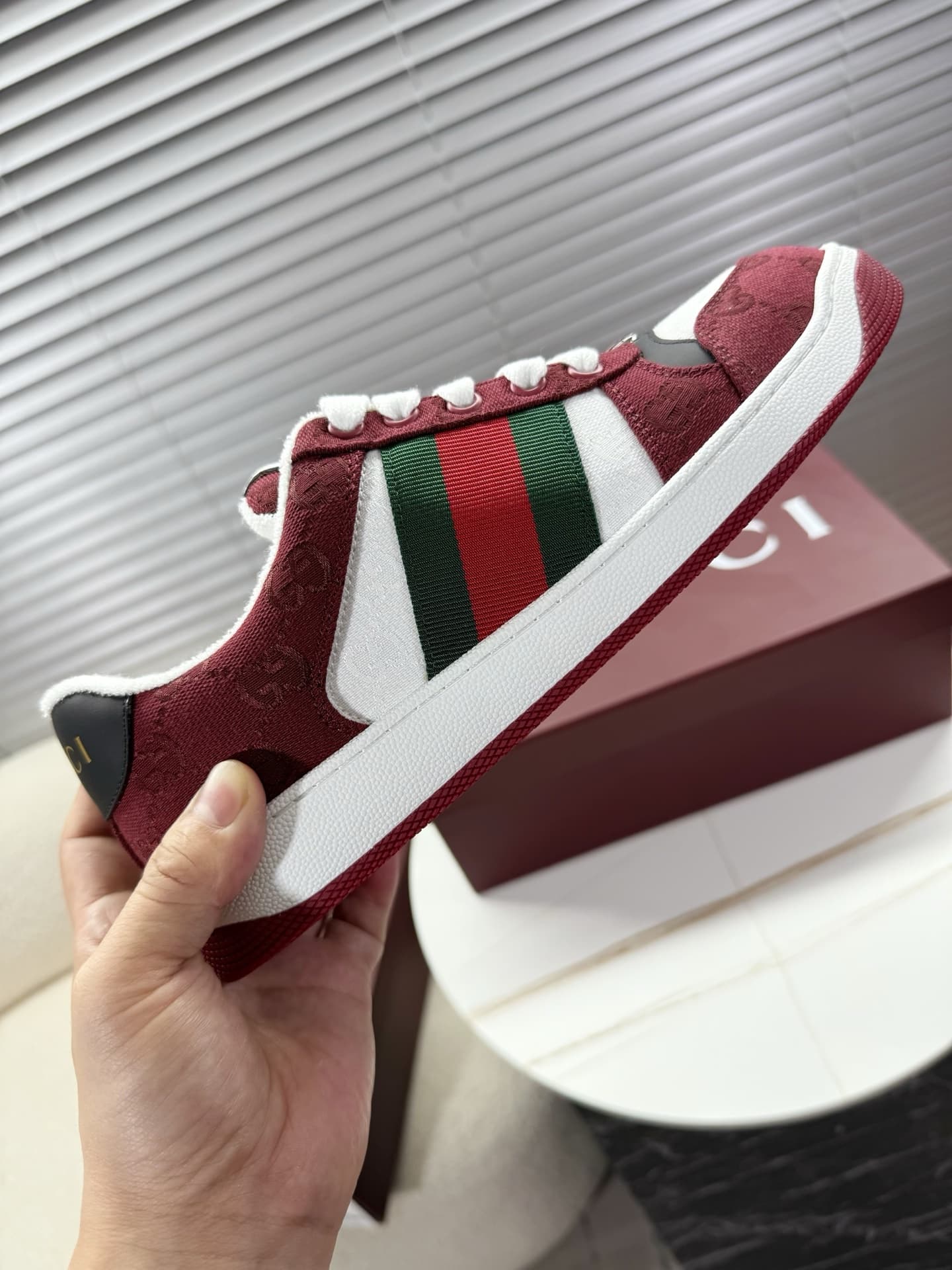 Gucci Screener Sneaker shoes Men Women