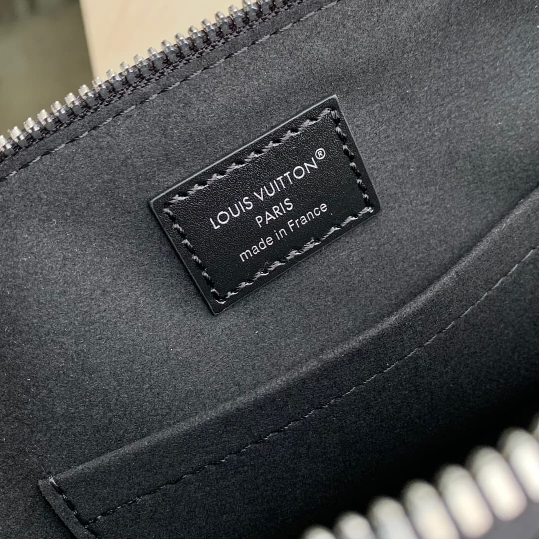 Louis Vuitton Alma Trunk BB in Monogram Saga Noir calfskin M27812 High