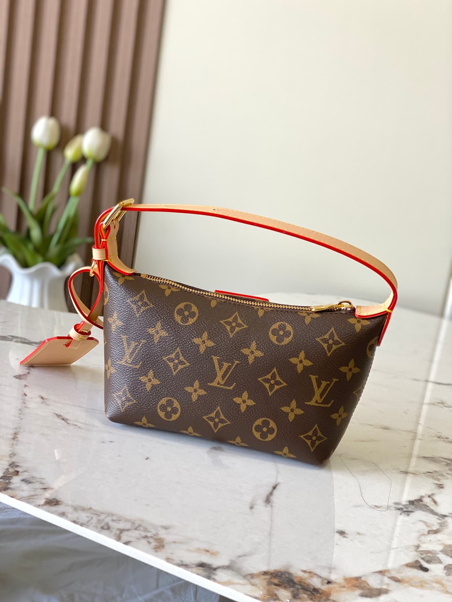 Louis Vuitton Pochette Hills Monogram coated canvas M27509 High