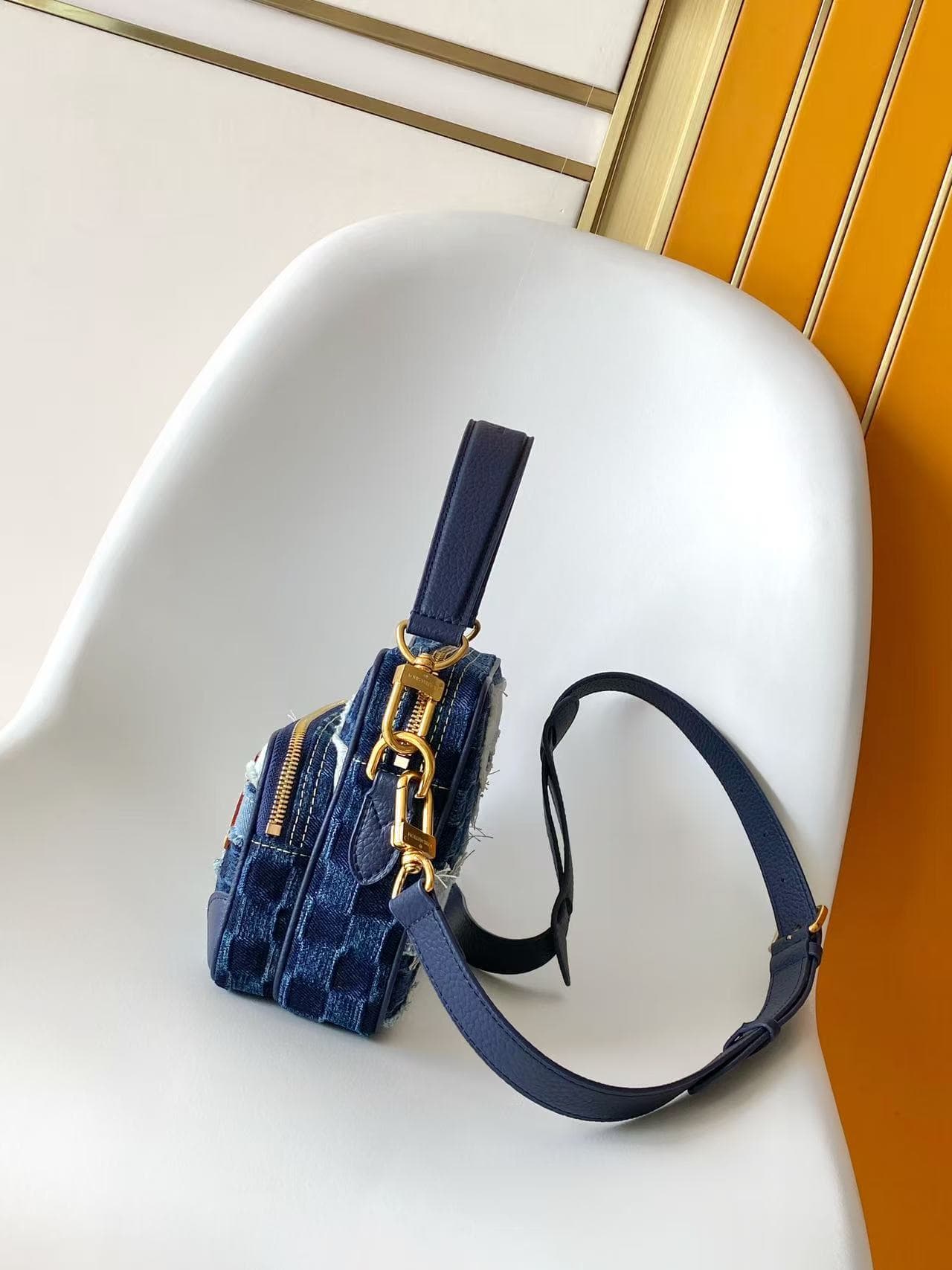Louis Vuitton Nil Blue Denim M15296 High