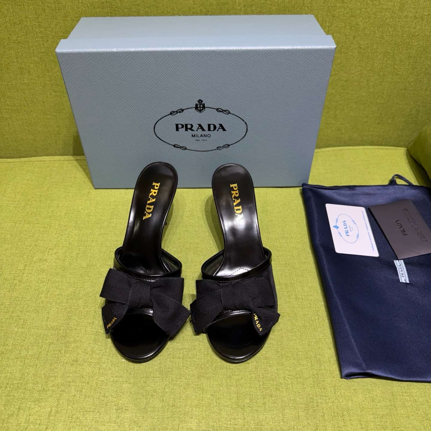 Prada Mesh fabric Sandal Shoes Women