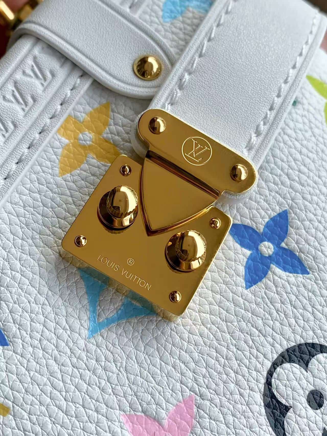Louis Vuitton x Murakami Side Trunk MM Cowhide M14046 High