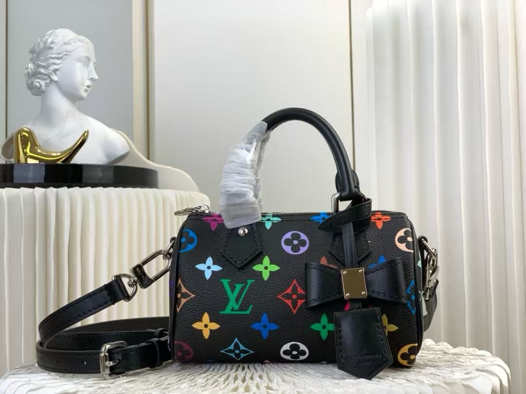 Louis Vuitton x Murakami NANO SPEEDY Monogram coated canvas M13406 High