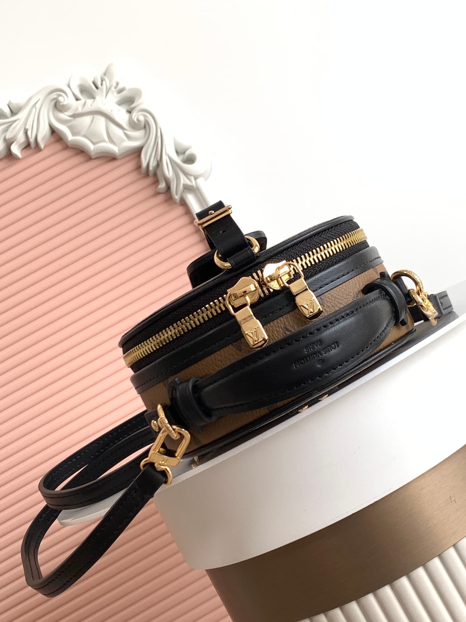 Louis Vuitton Mini Boite Chapeau Monogram Reverse coated canvas M68276 High