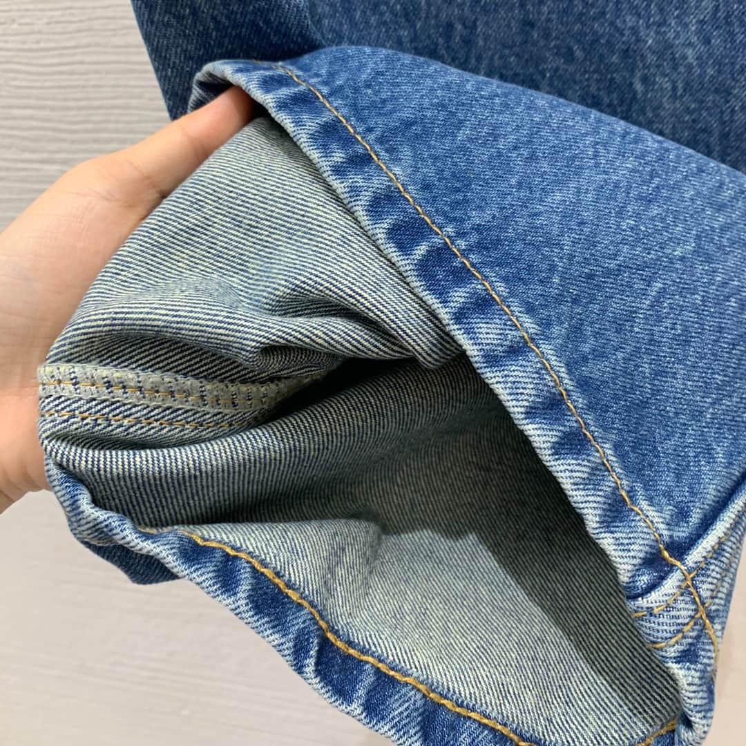 Louis Vuitton high-waist jeans women