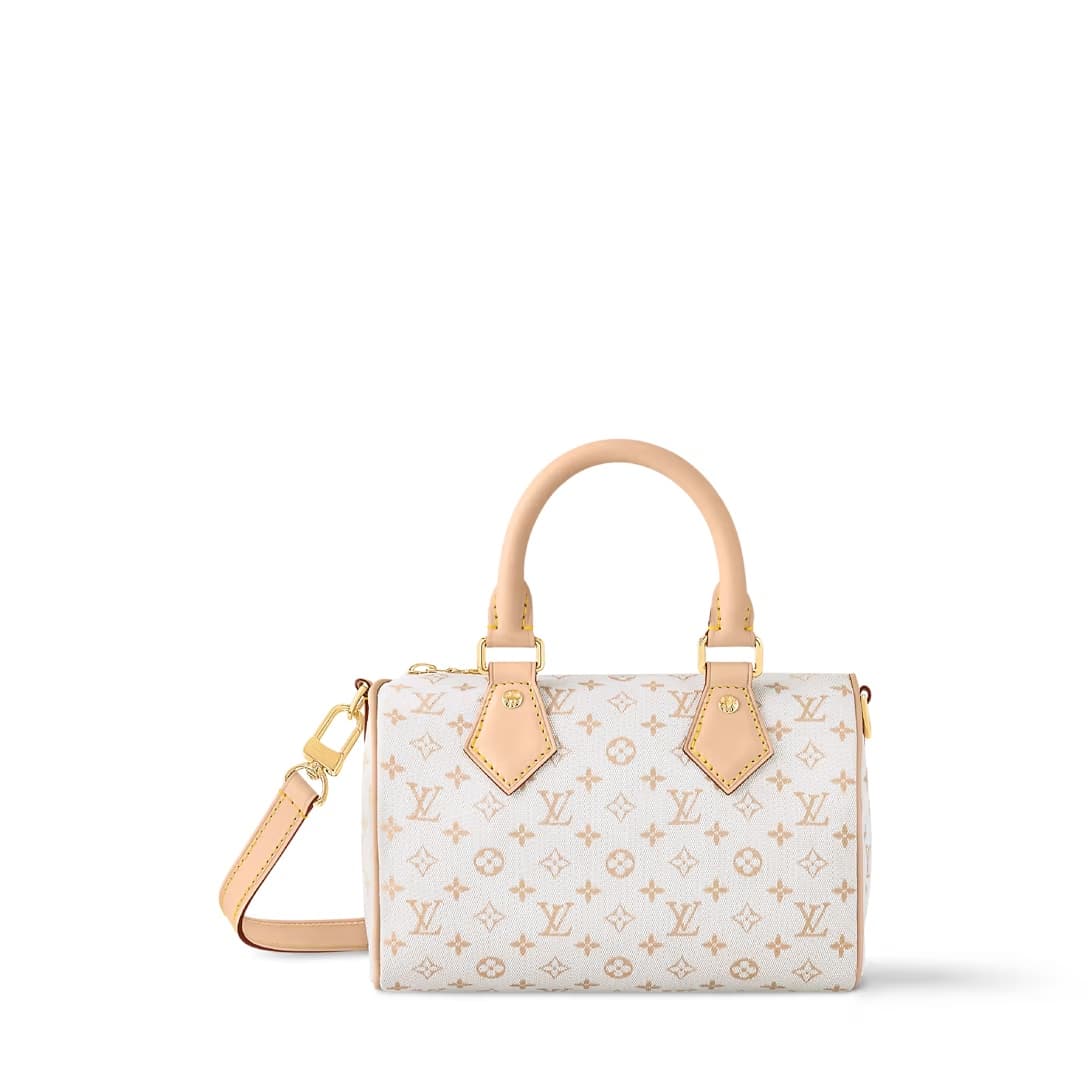 Louis Vuitton Speedy Bandoulière 20 Mastic Cream Polyamide M12747 TOP