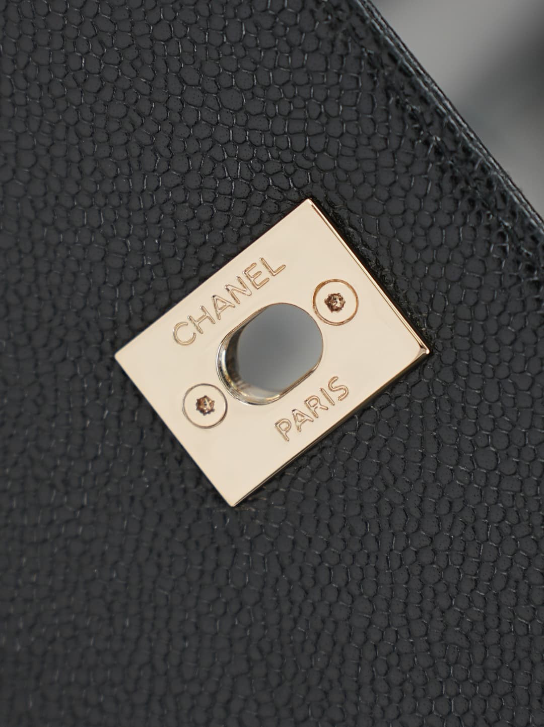 Chanel Small Business Affinity Duma Backpack Grained Calfskin&Gold-Tone Metal Black AS3531 A