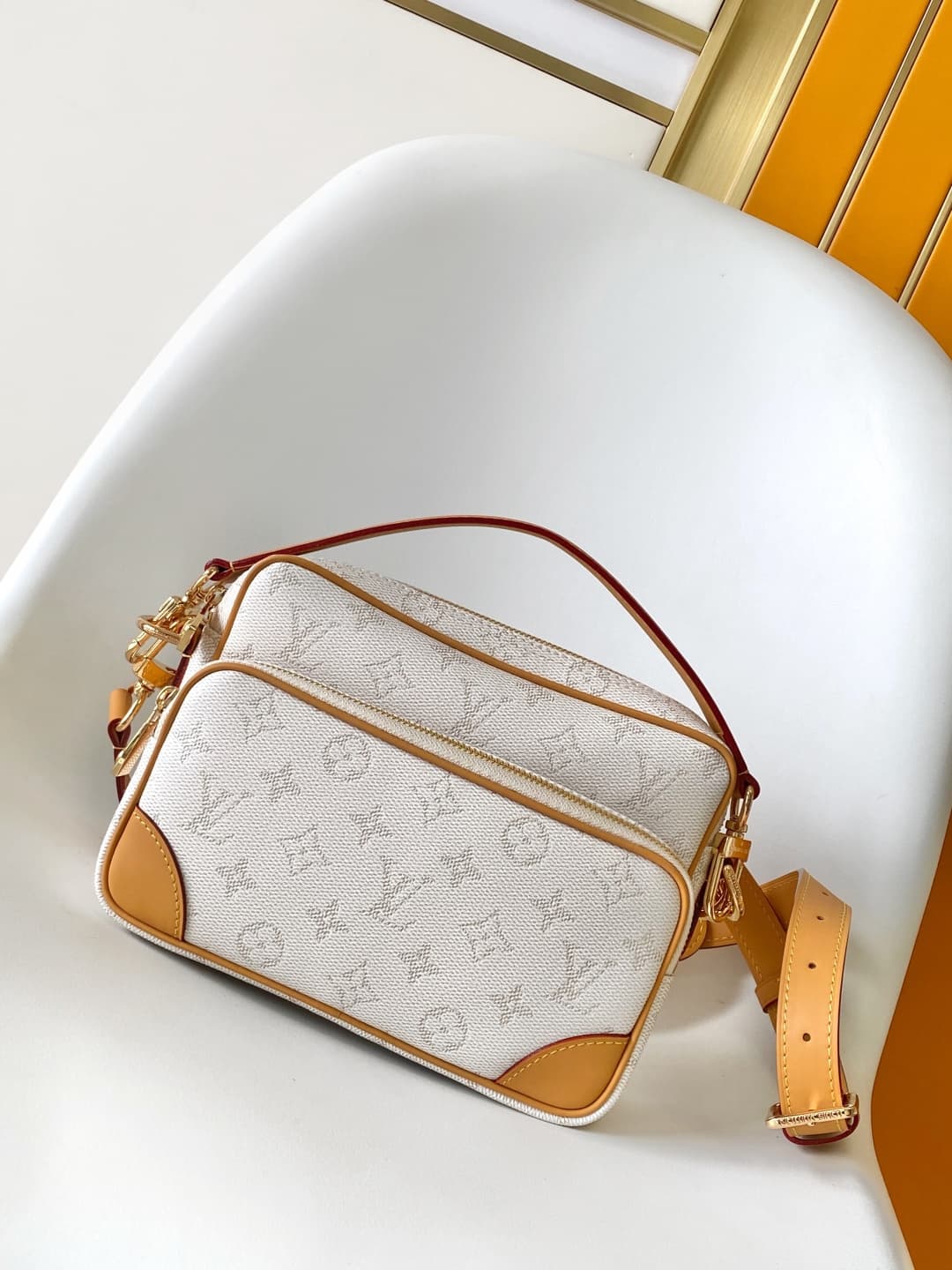 Louis Vuitton Nil Off-White Monogram Heritage coated canvas M14682 High