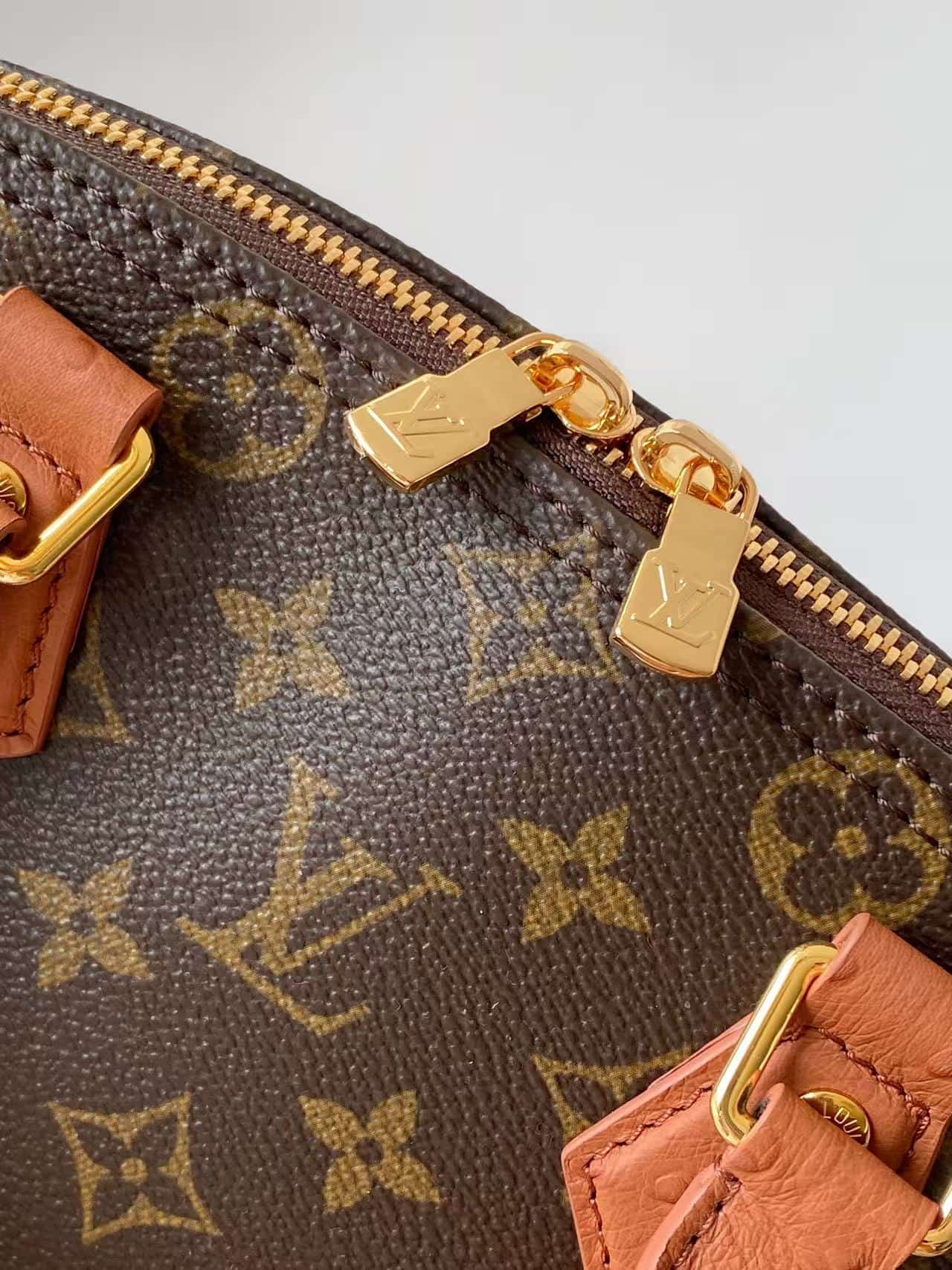 Louis Vuitton Alma MM Soft Celebration Monogram coated canvas N30049 High