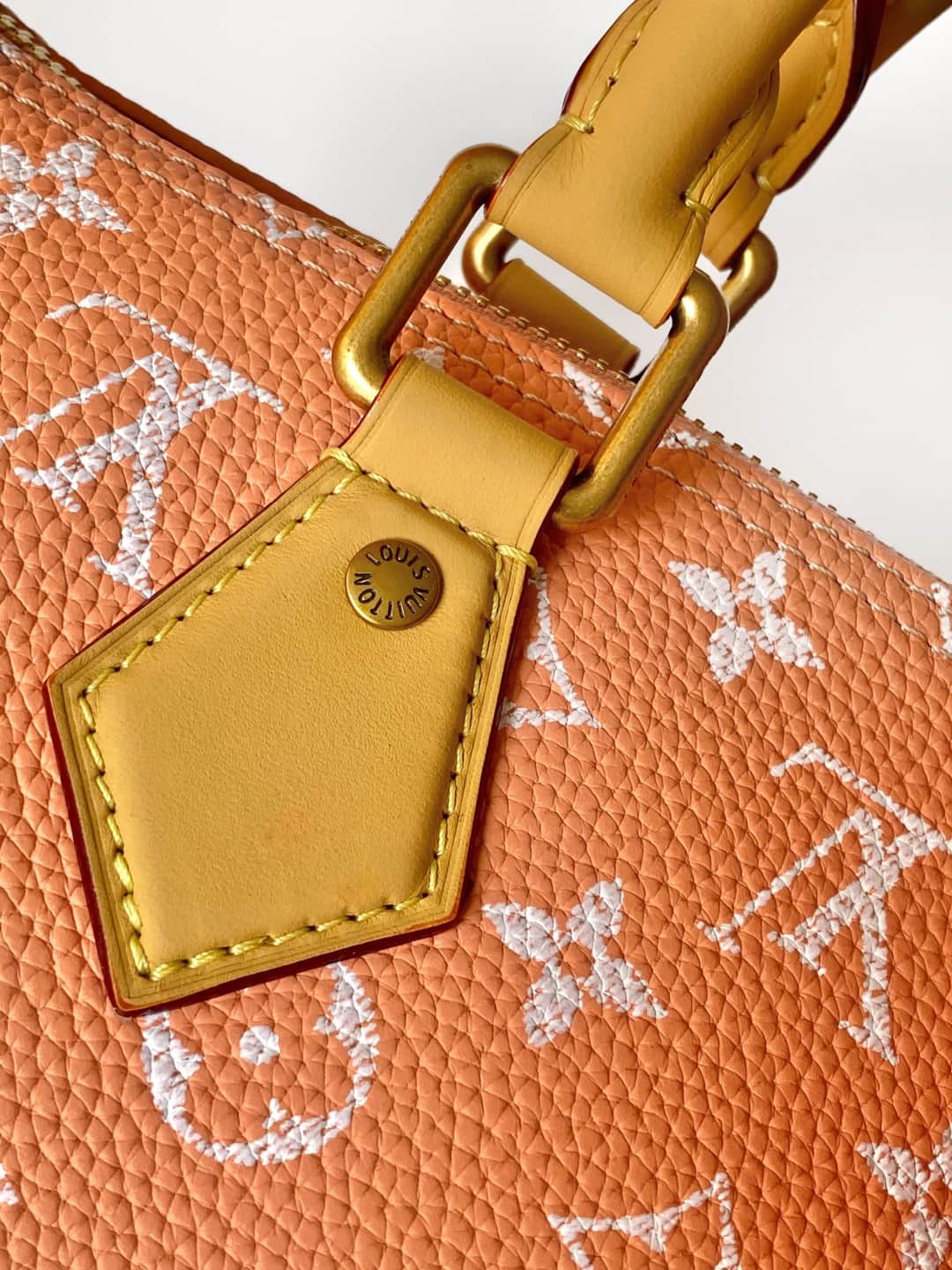 Louis Vuitton Speedy P9 Bandoulière 25 Summer Peach Calf leather M13912 High