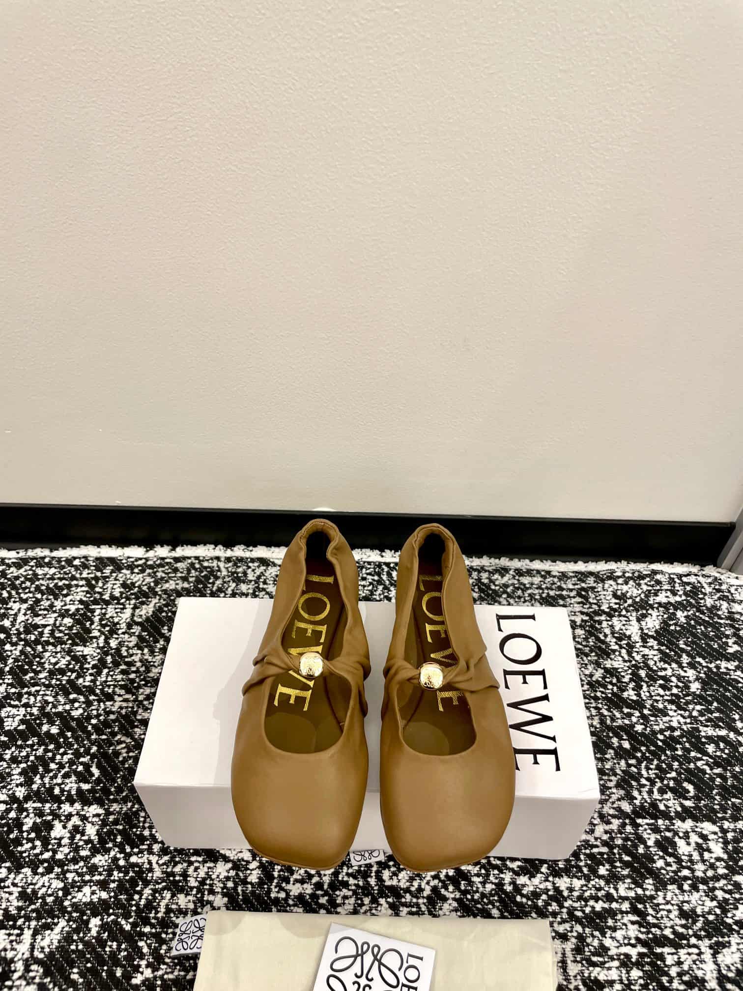 LOEWE Pebble Ballet Flats shoes Women
