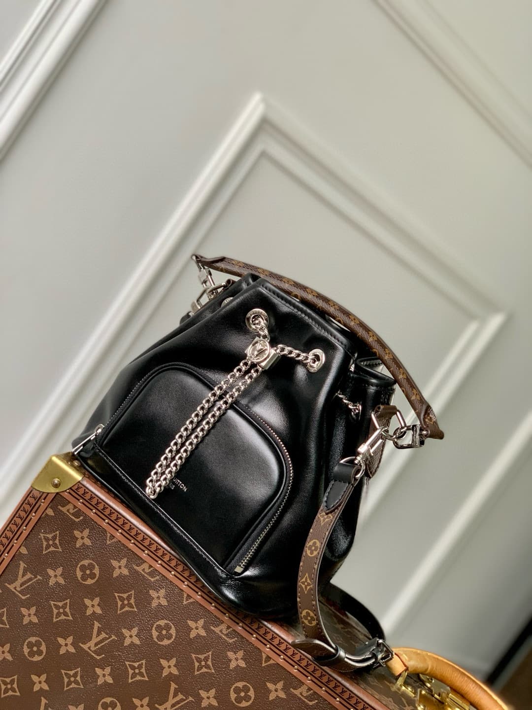 Louis Vuitton  No Way Vibe Black Lamb leather M14377 High