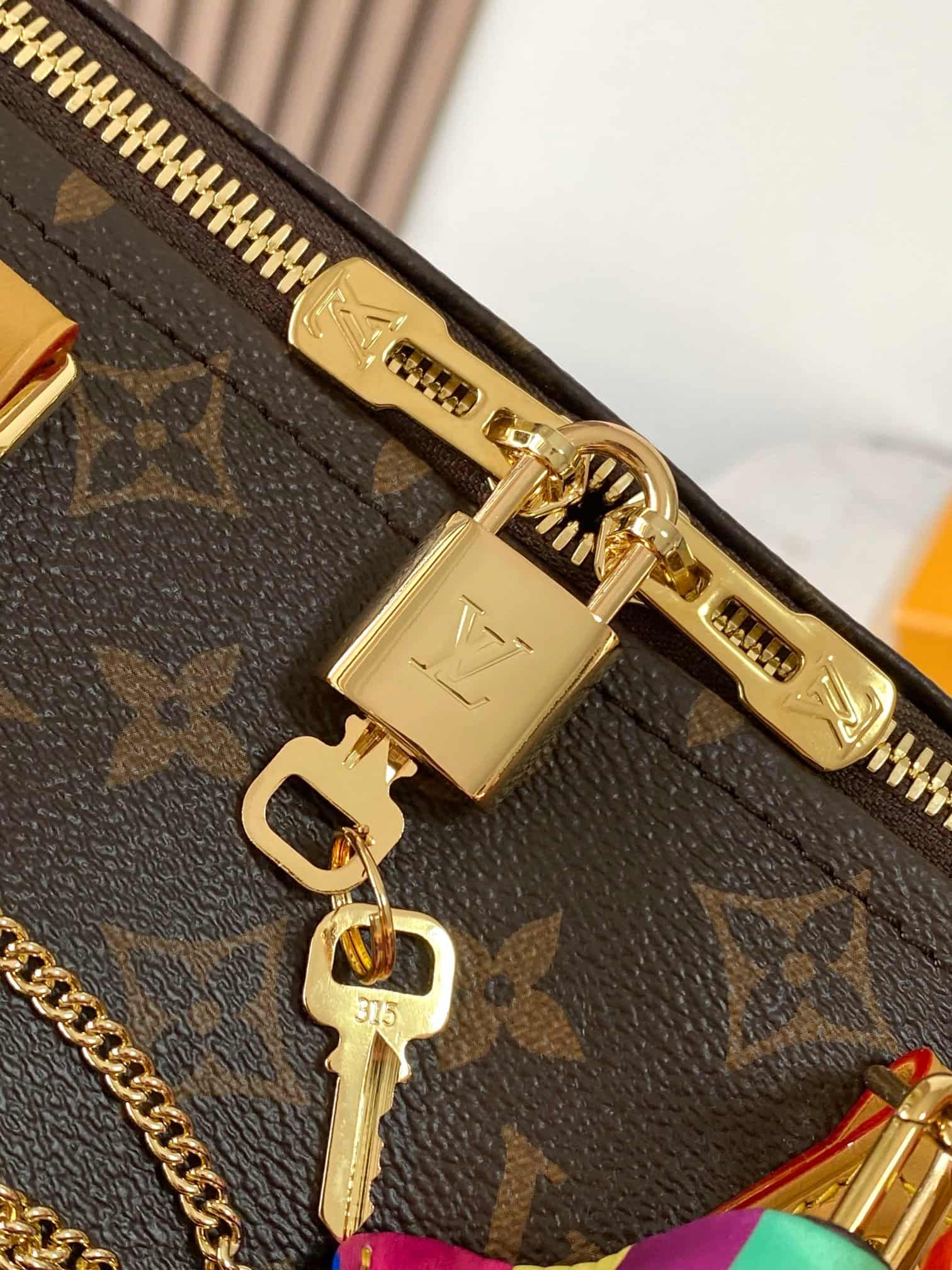 Louis Vuitton Speedy 30 Soft Monogram Coated canvas M26498 TOP