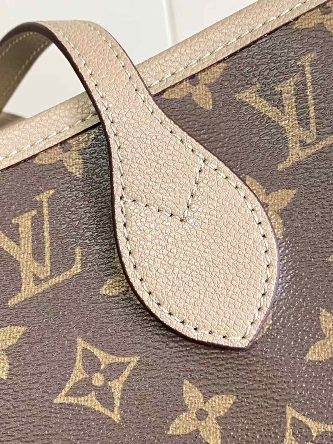 Louis Vuitton Neverfull Inside Out MM Monogram/Smoke Coated canvas M25664 High