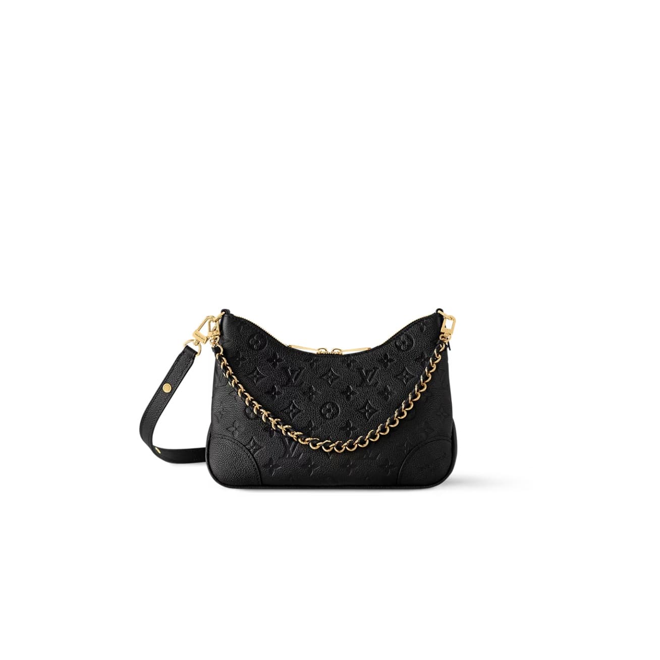 Louis Vuitton Boulogne PM Monogram Empreinte Leather M12930 Black TOP