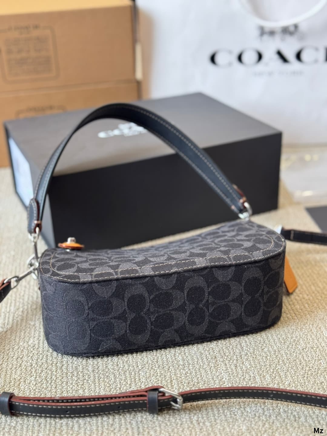Coach Swinger In Signature Denim
