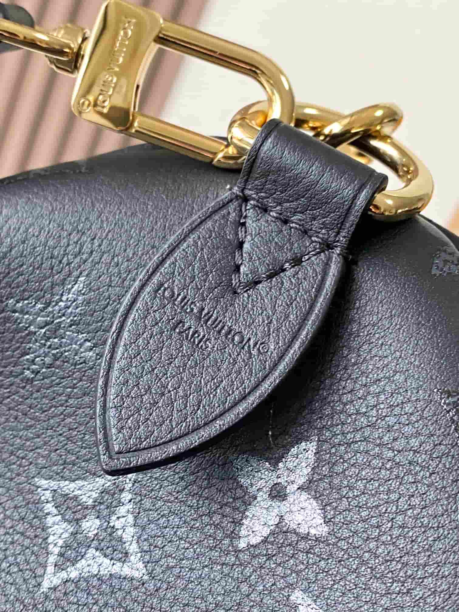 Louis Vuitton Speedy Bandoulière 25 Black Calf leather M26486 TOP