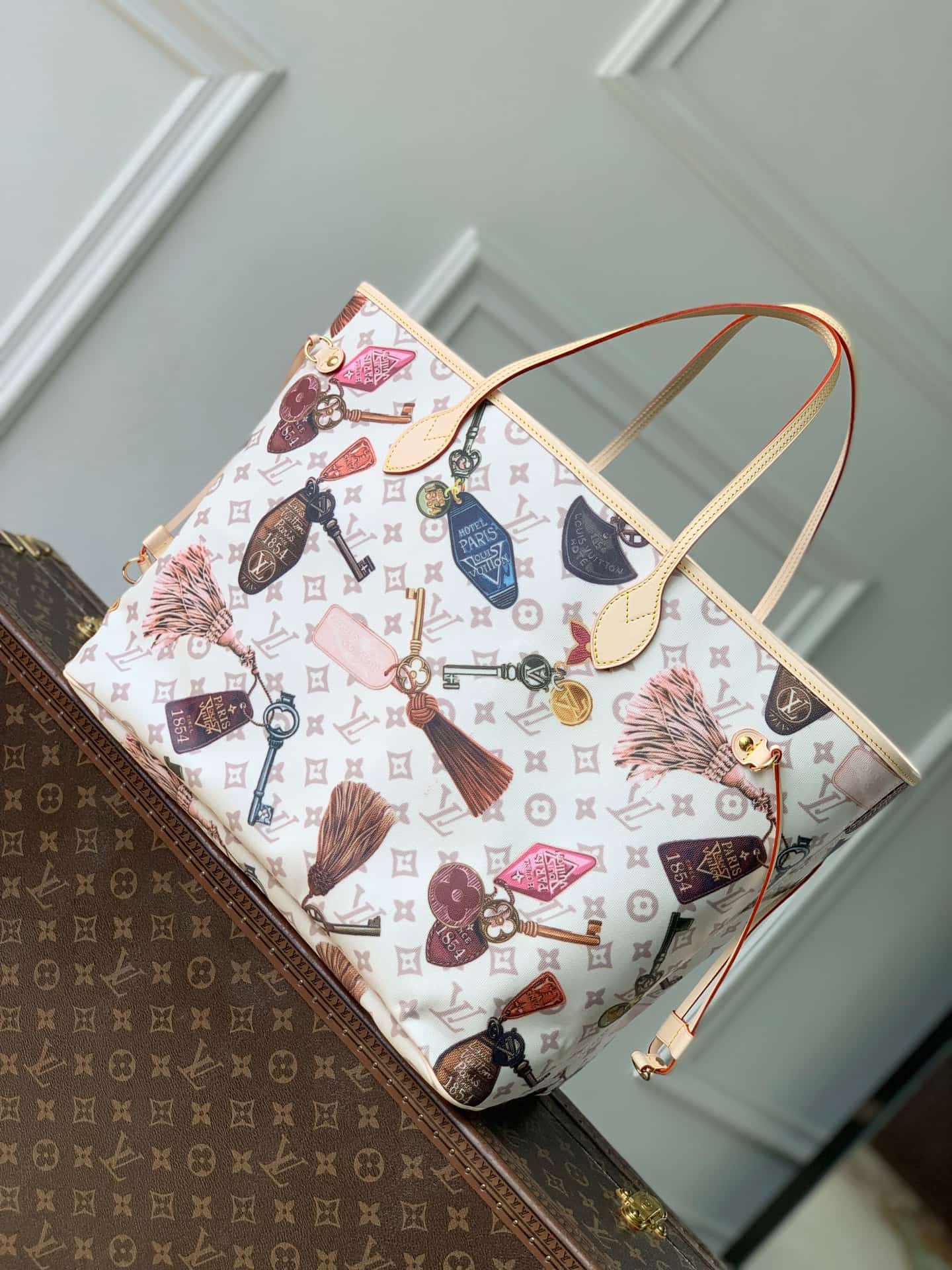 Louis Vuitton Neverfull GM Getaway Linen and coated canvas M29449 High