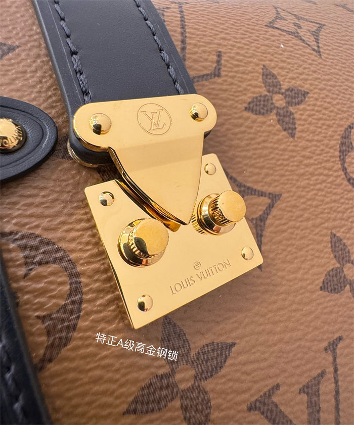 Louis Vuitton SIDE TRUNK PM Monogram reverse coated canvas M46358 Top