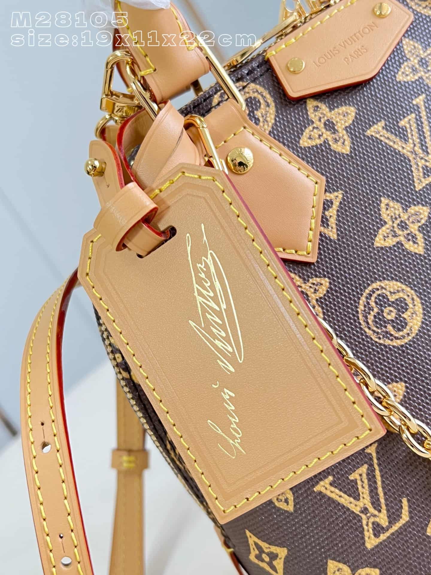 Louis Vuitton Alma Trunk BB handbag in Monogram Canvas M28105 High