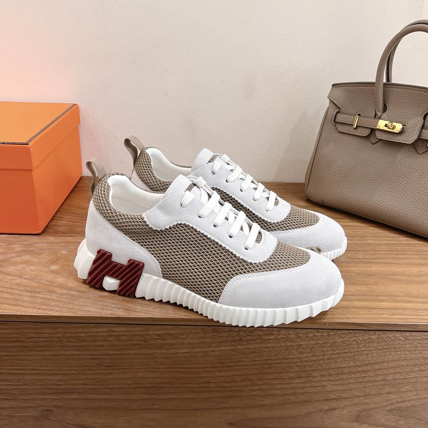 Hermes Bouncing Sneaker Shoes Men Women