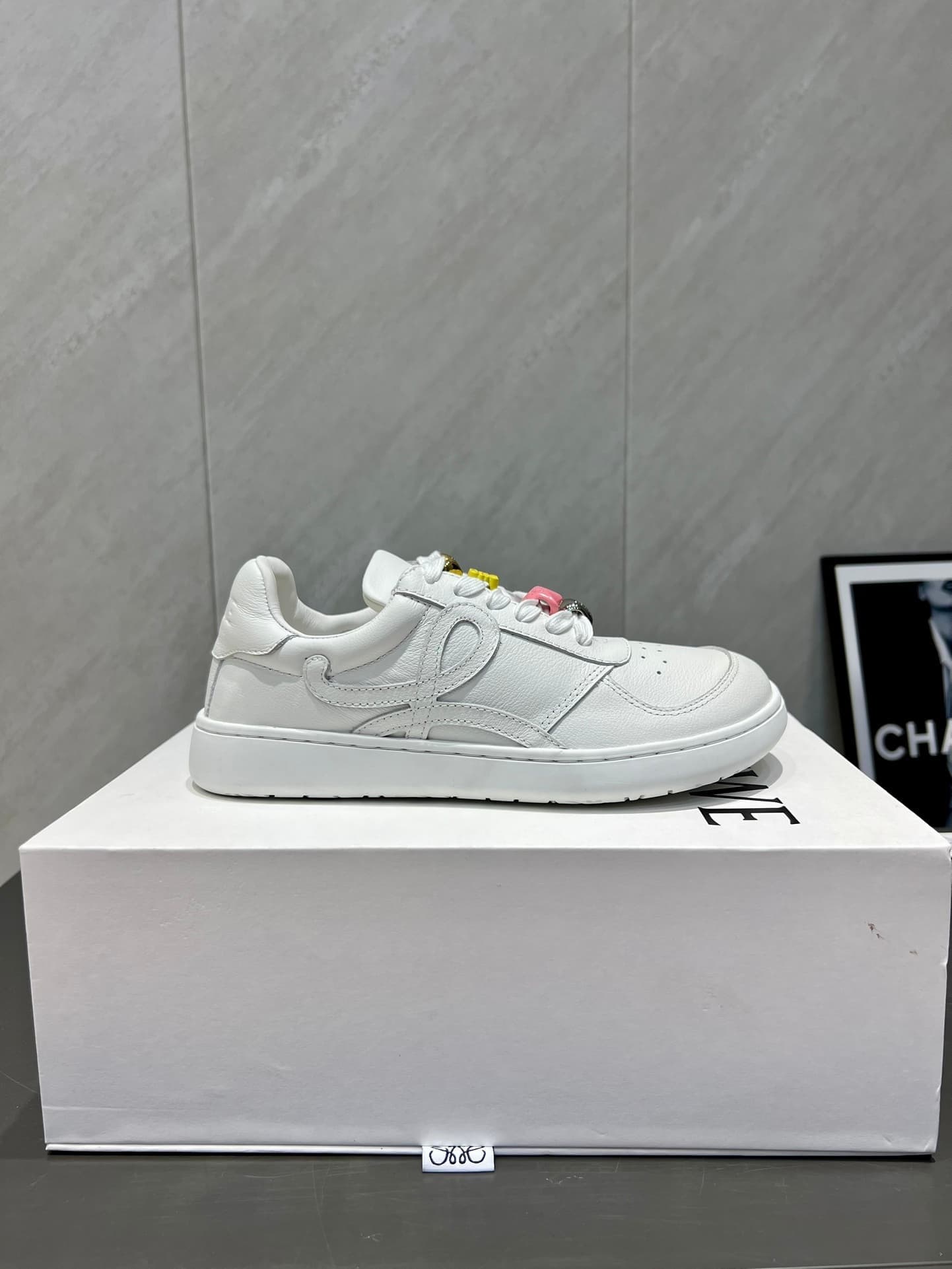 LOEWE Jambo sneaker in soft grained calfskin Shoes Men Women