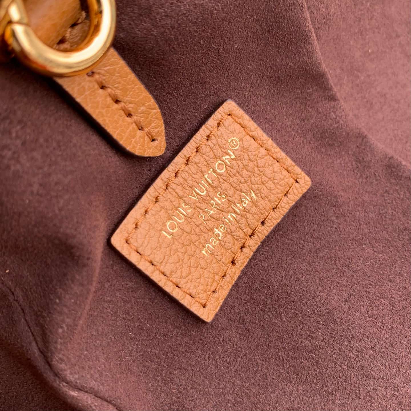 Louis Vuitton Noé Trunk Tan Calfskin leather M29131 High