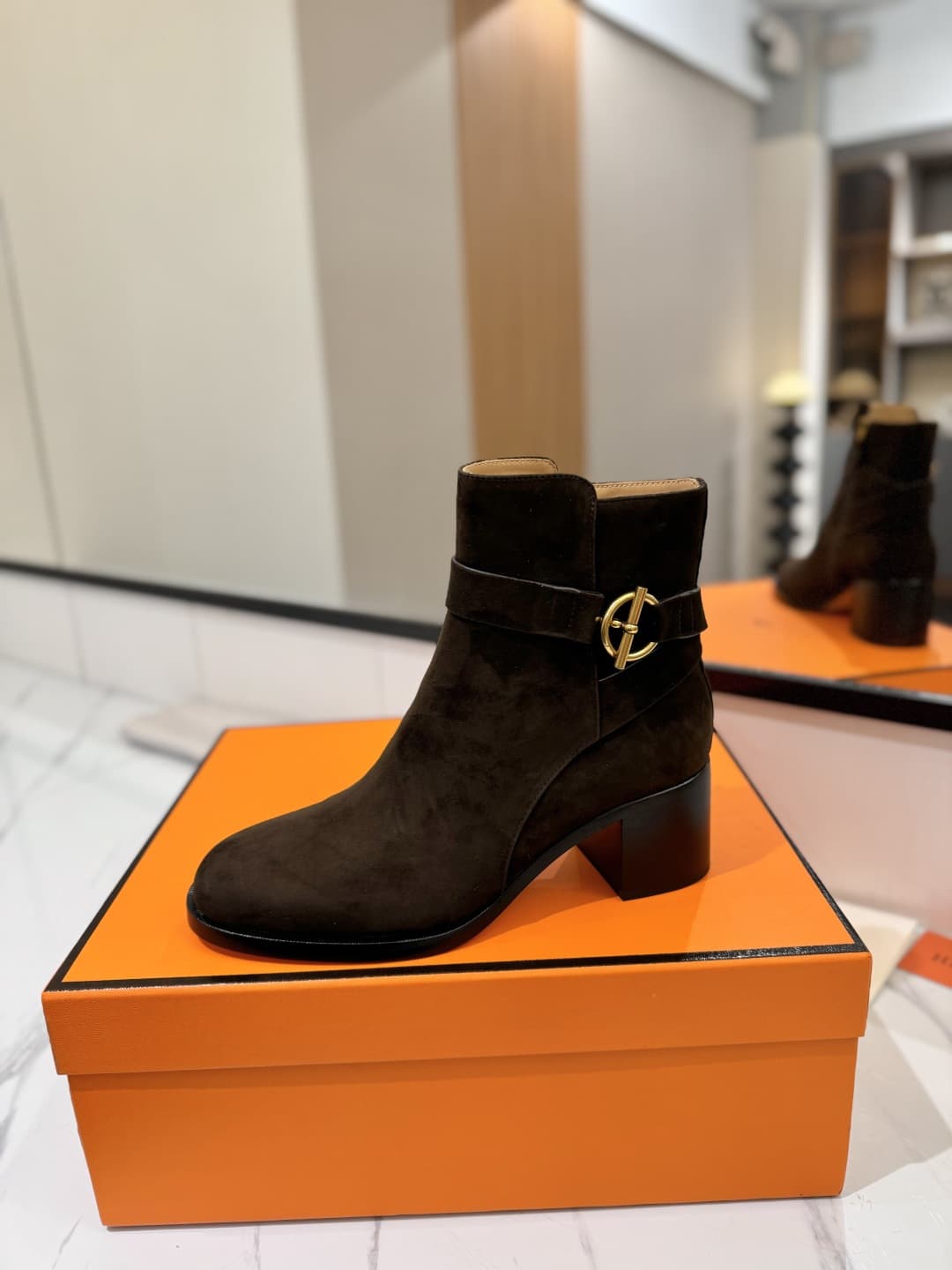 Hermes Jill 60 ankle boots Shoes Women