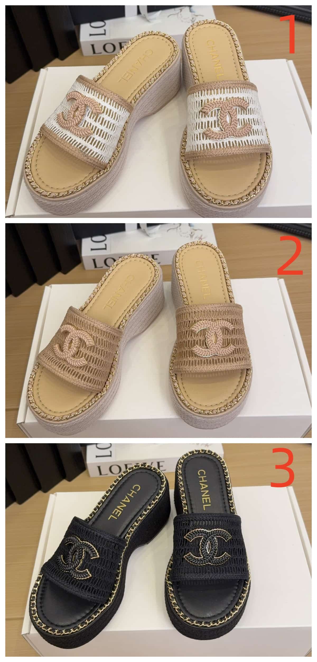 Chanel Sandal Shoes High Women