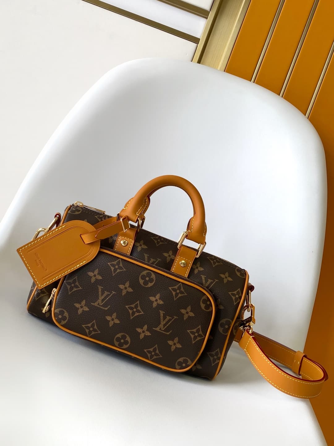 Louis Vuitton Keepall 25 Cargo Monogram coated canvas M14981 High