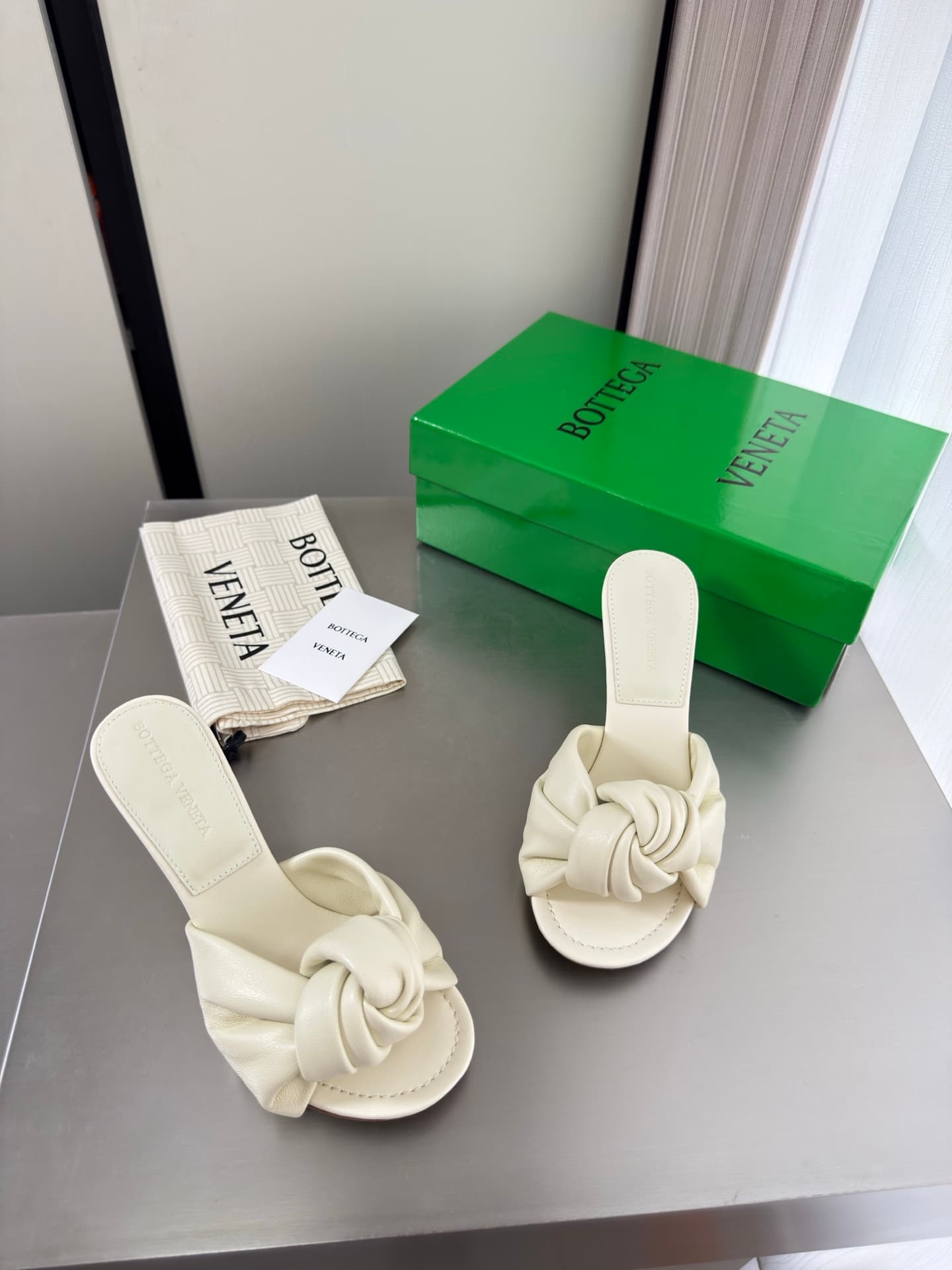 Bottega Veneta Cherry Mules