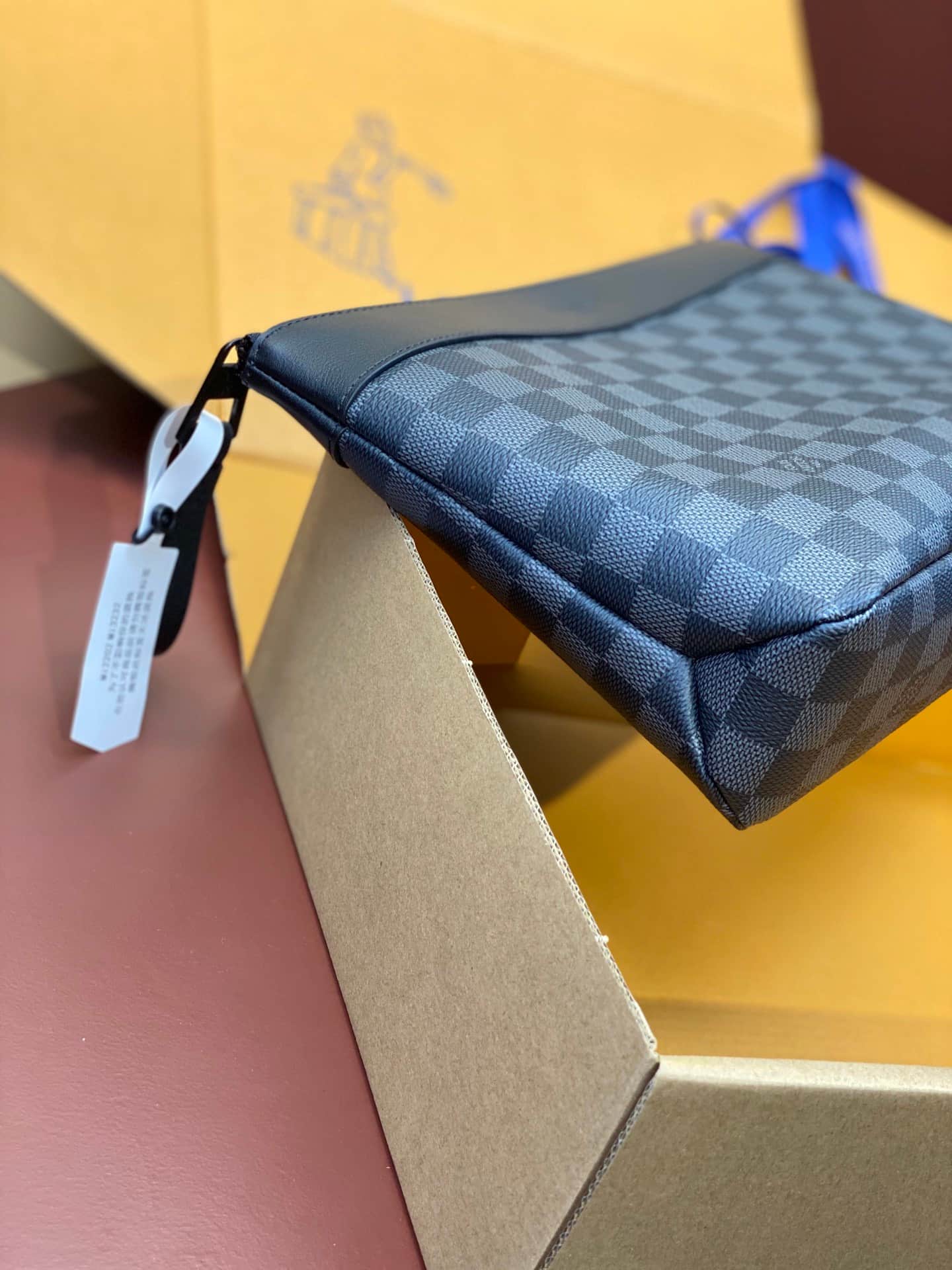 Louis Vuitton Pochette Voyage Souple Damier Ebene coated canvas M82545 High