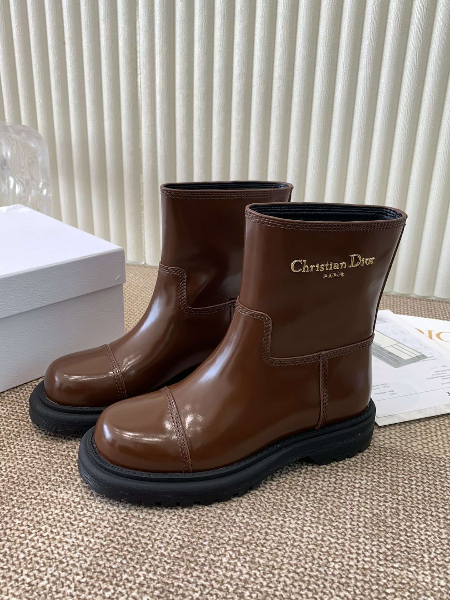 Dior Leather Boots Shoes Women