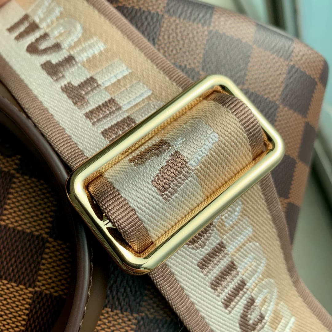 Louis Vuitton Speedy Bandoulière 20 Damier Ebene coated canvas / Cowhide leather N40489 High