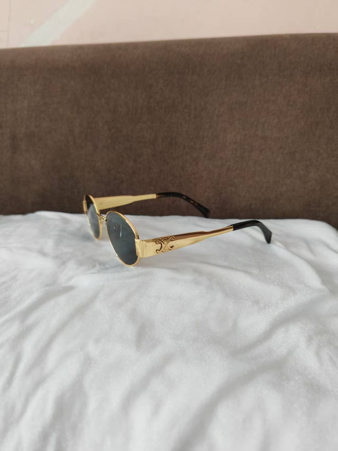 Celine TRIOMPHE METAL 01 SUNGLASSES IN METAL