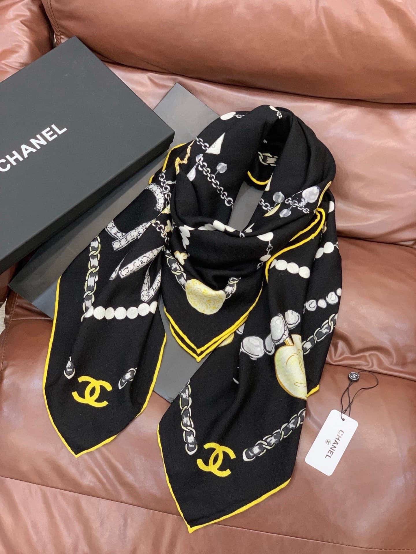 Chanel Square Scarf