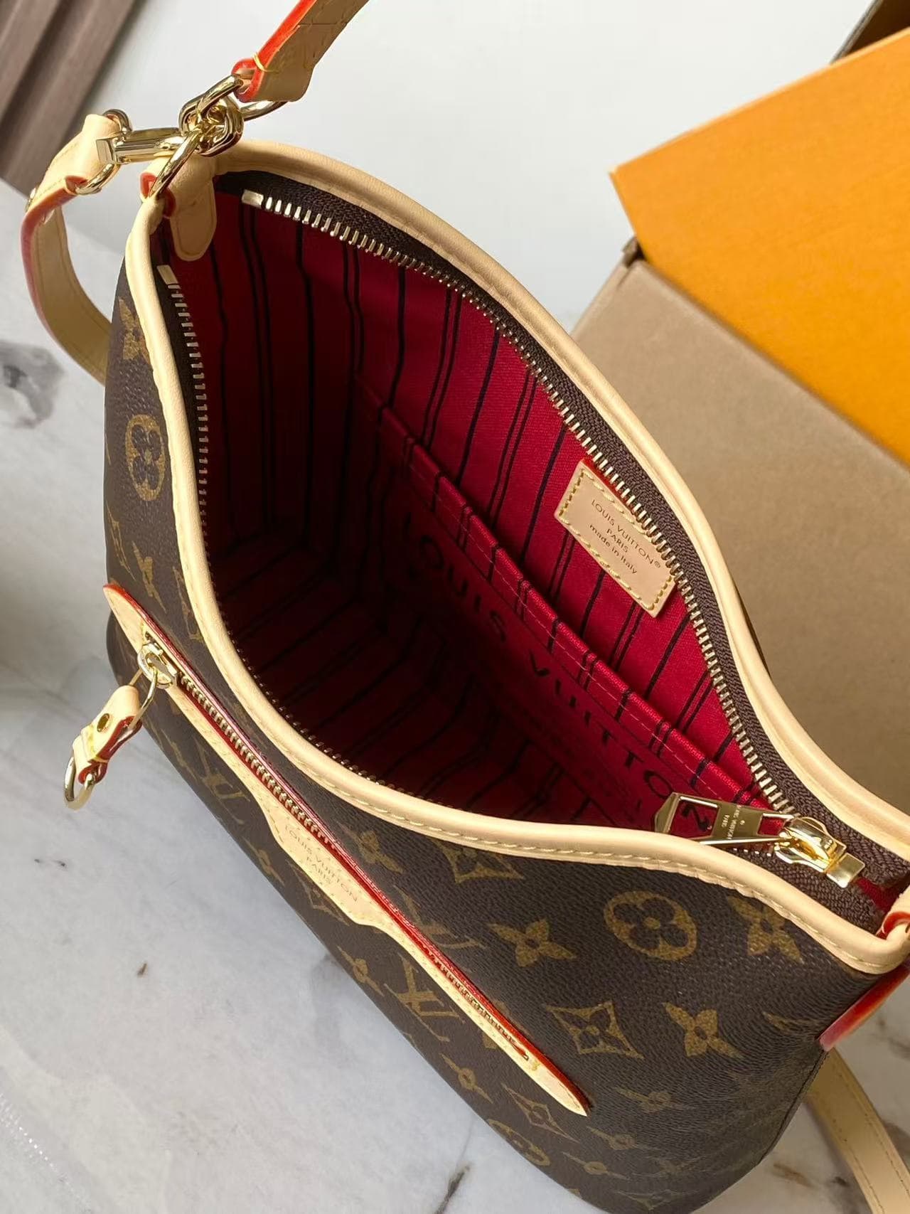 Louis Vuitton Lineup BB Monogram coated canvas M28423 TOP
